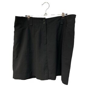 Nike Women’s Golf Performance Tour Skirt Skort Size 12 Black Stretch 256868-010
